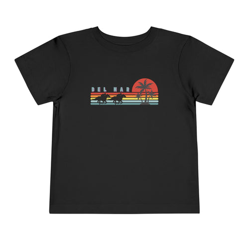 Del Mar Sunset Palms Kids Tee