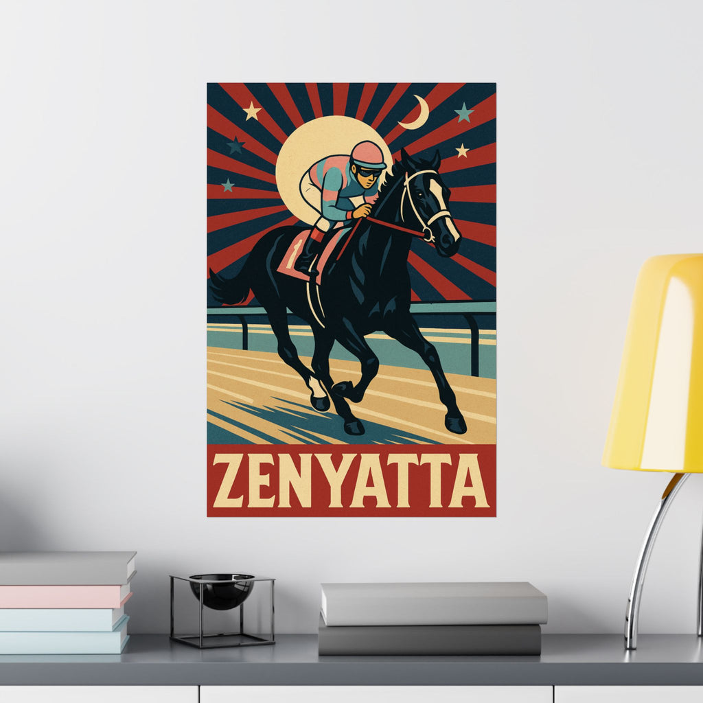 Zenyatta Retro Hero Poster- Matte Vertical Poster