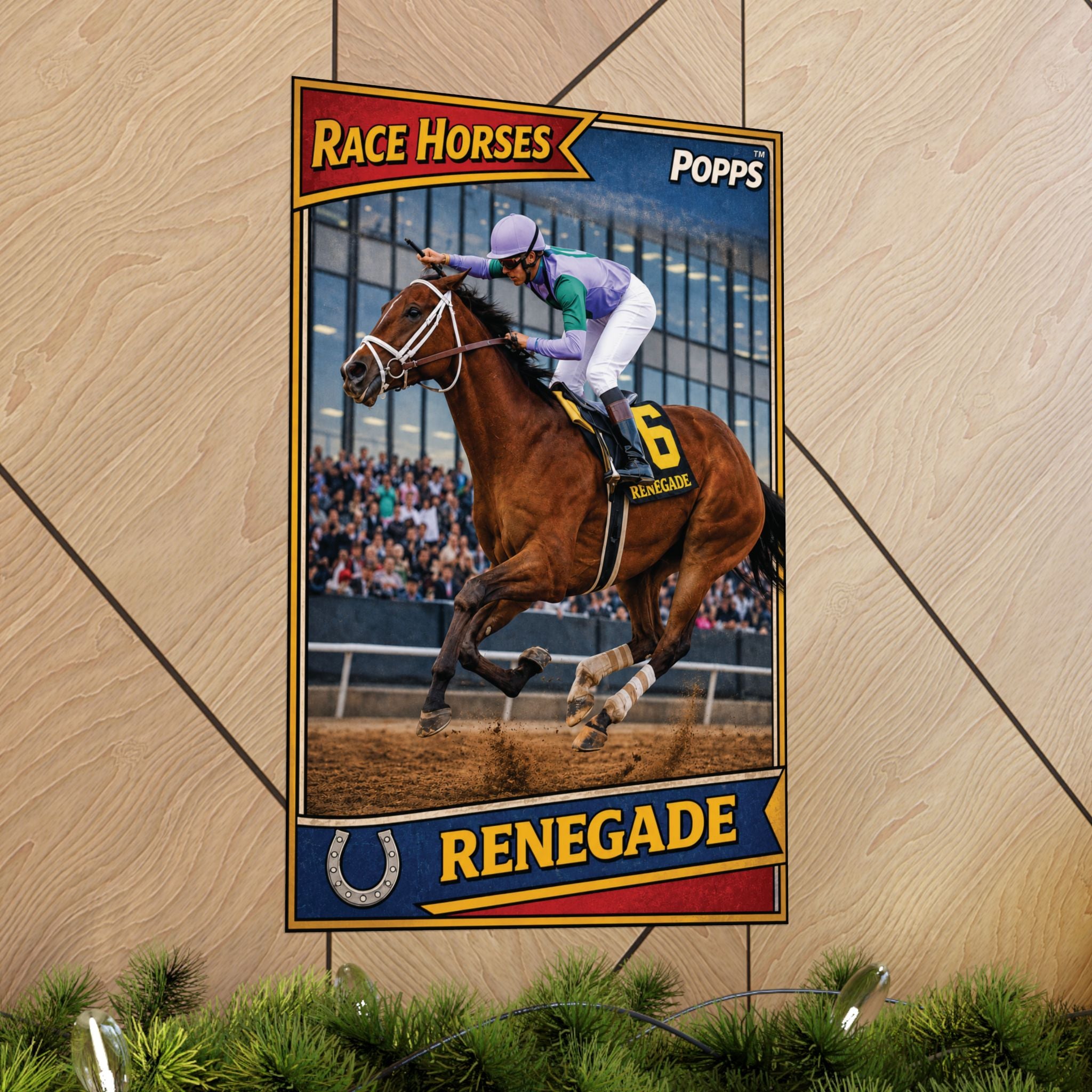 Renegade Vintage Racing Card Poster- Matte Vertical Poster