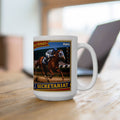 Secretariat Trading Card Ceramic 15 oz Mug