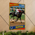 Ruffian Vintage Racing Card Poster- Matte Vertical Poster