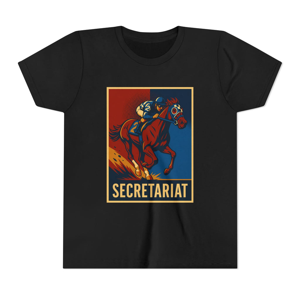 Secretariat Retro Pop Youth Tee