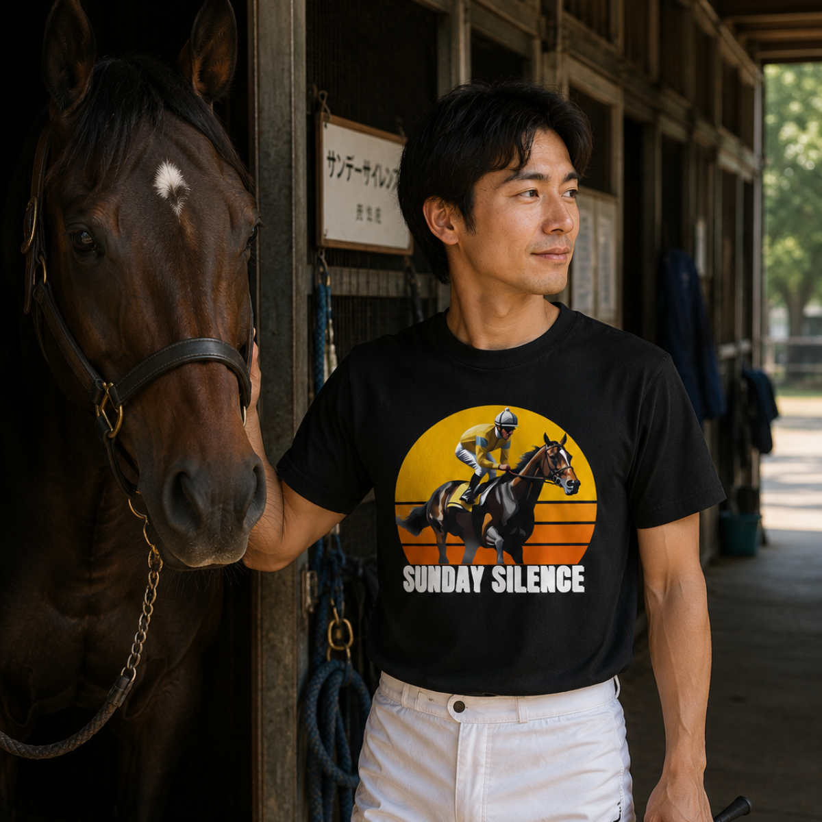 Sunday Silence Sunset Tee