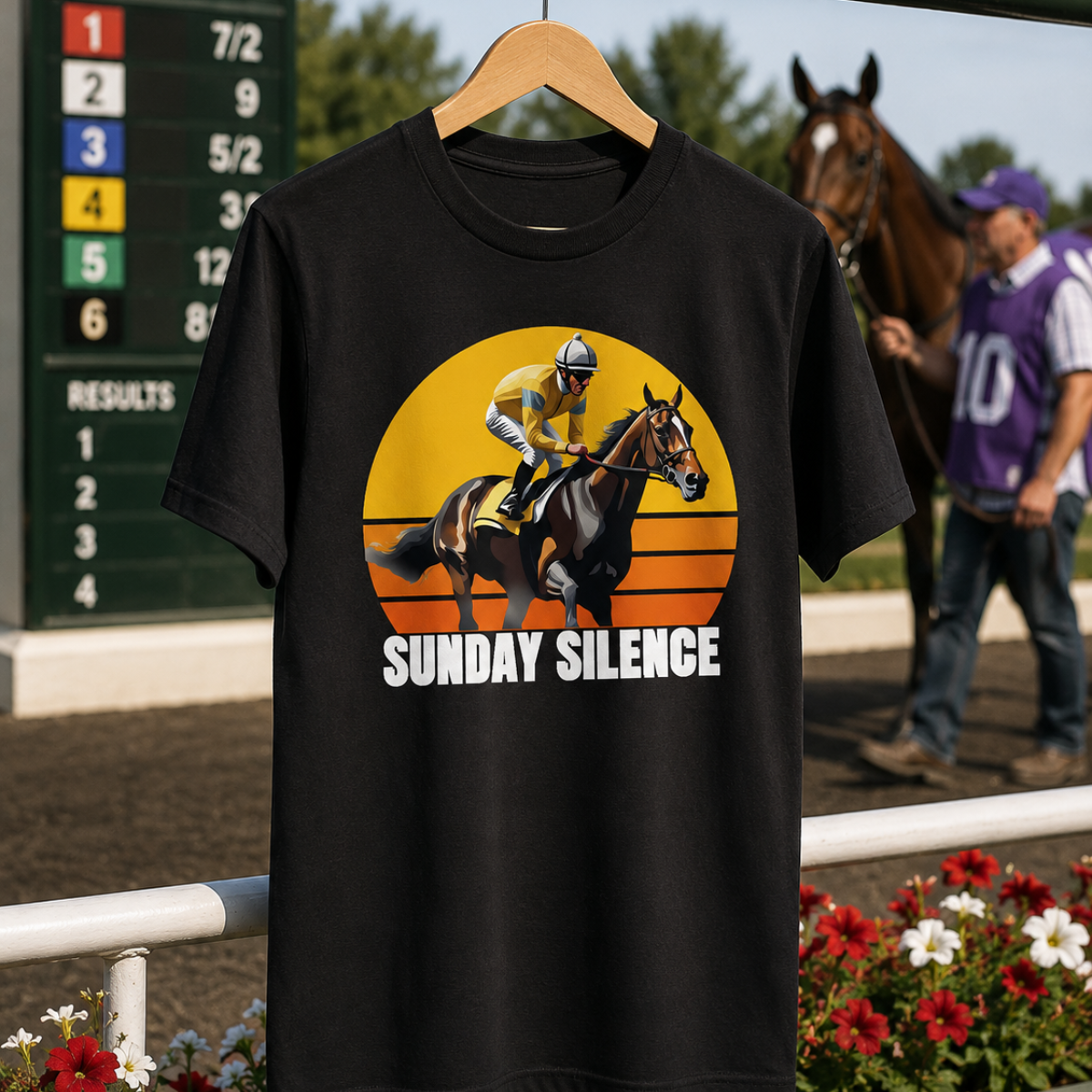 Sunday Silence Sunset Tee