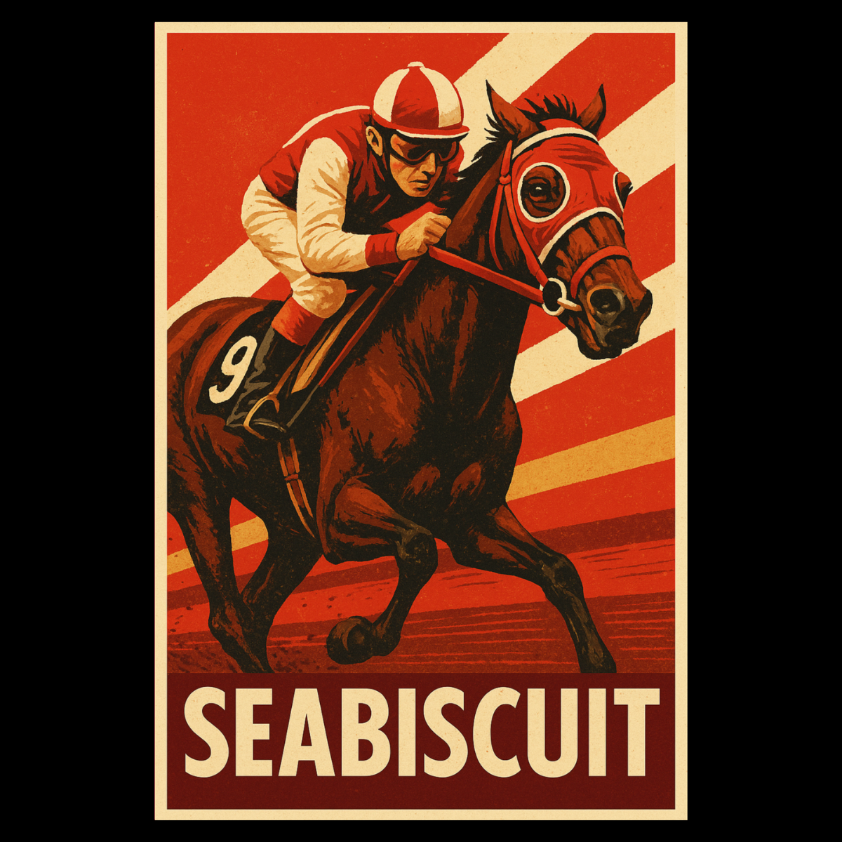 Seabiscuit Retro Pulp Tee