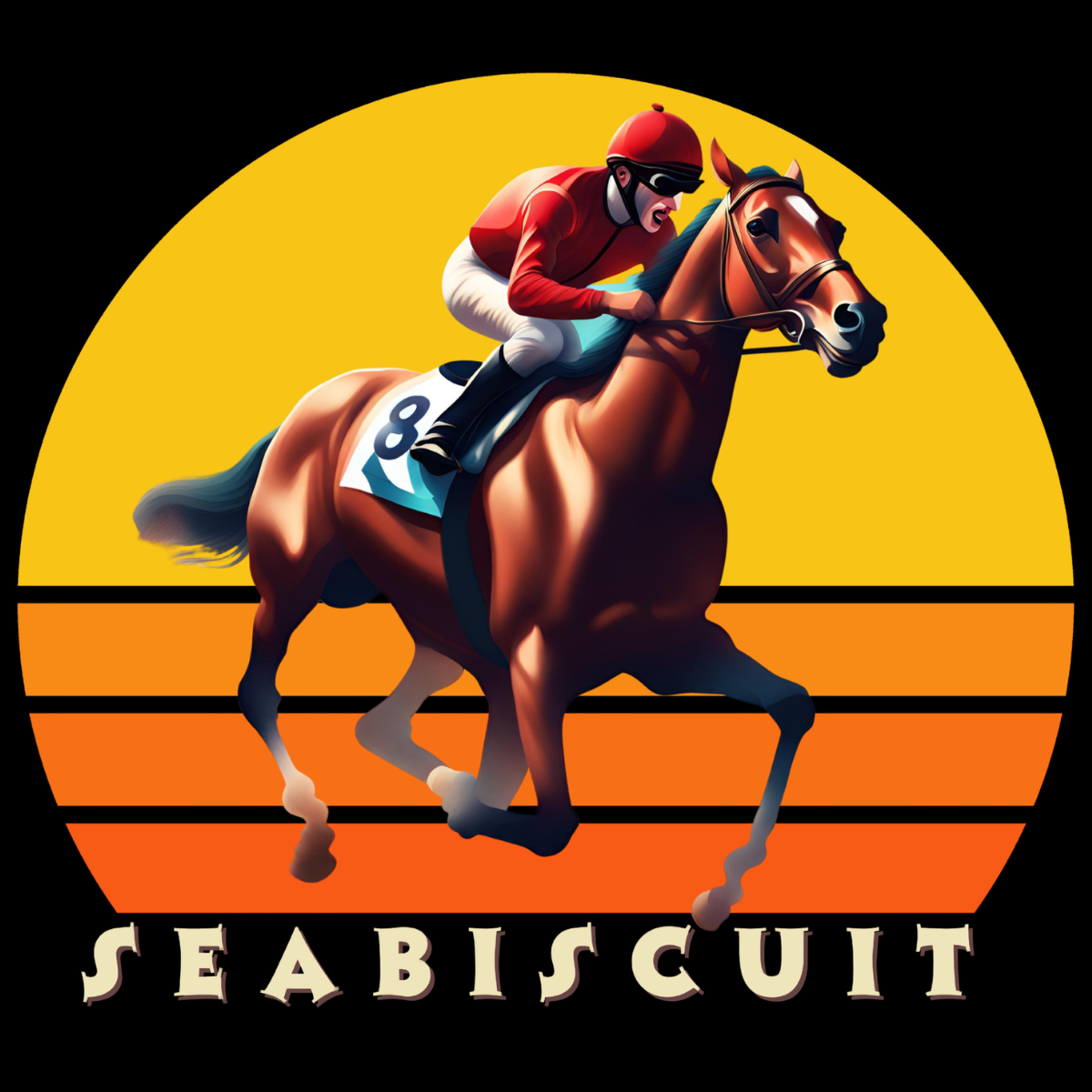 Seabiscuit Sunset Tee