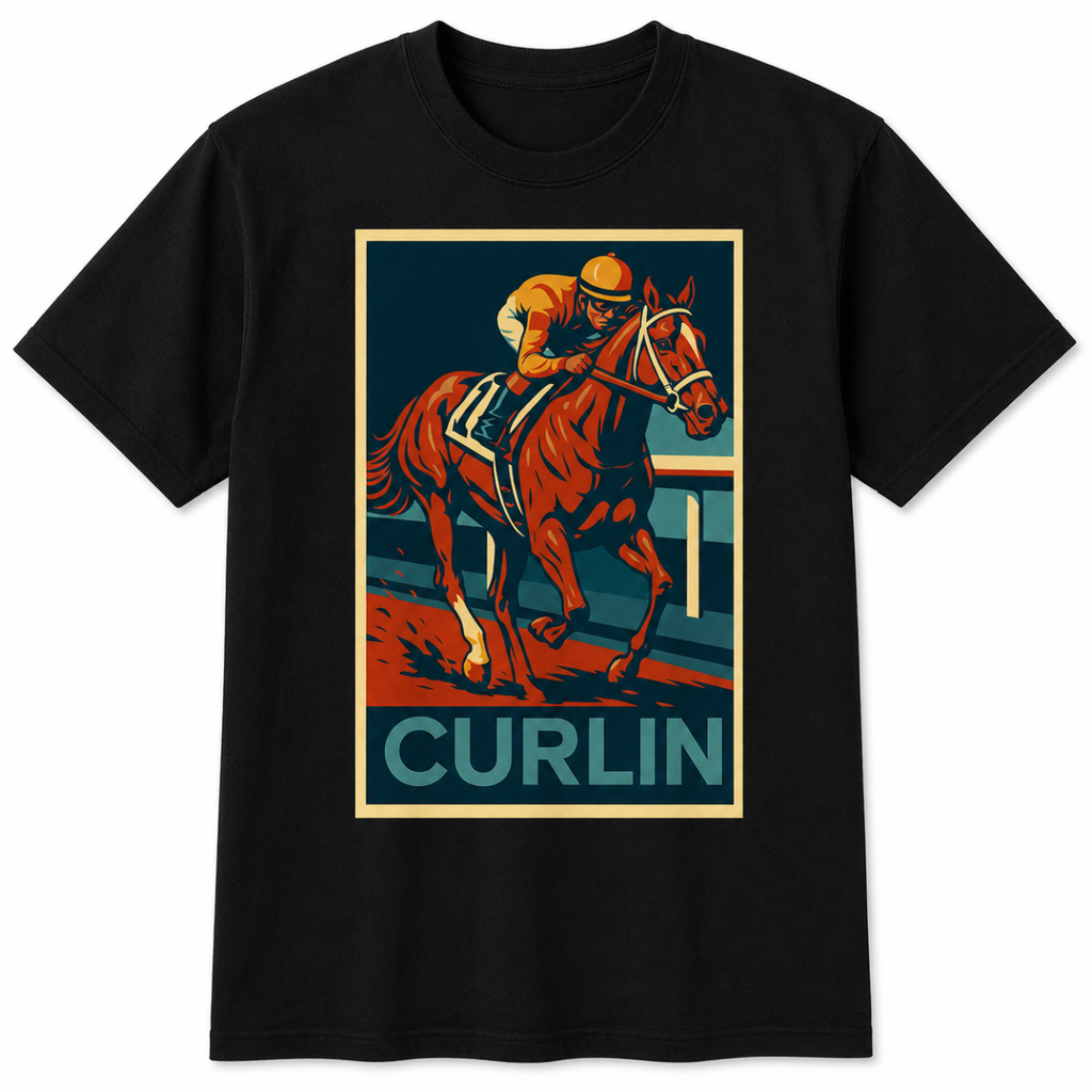 Curlin Racehorse Tribute Tee