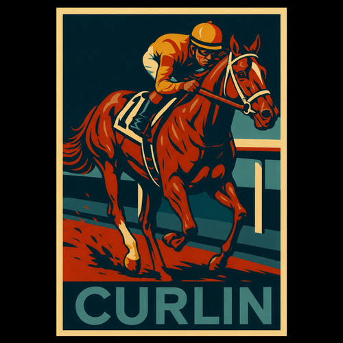 Curlin Racehorse Tribute Tee