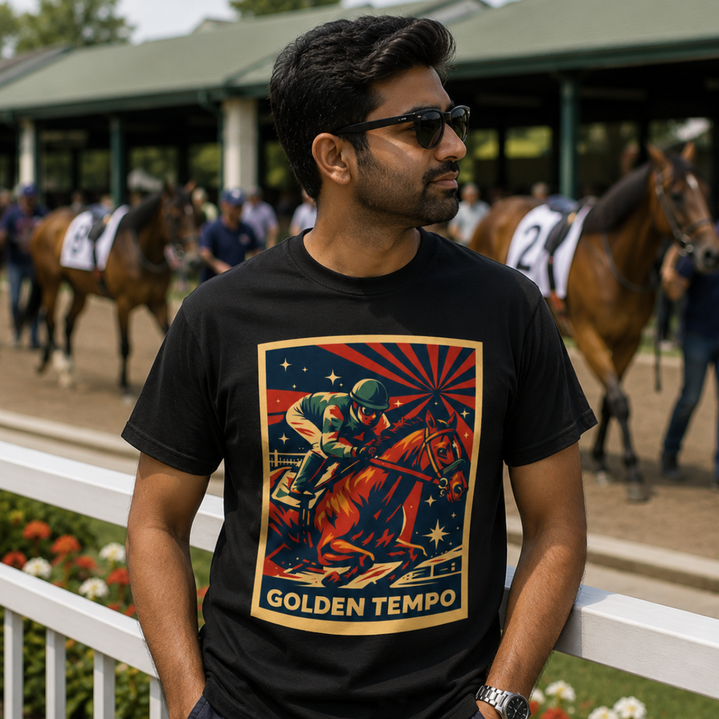 Golden Tempo Retro Hero Tee