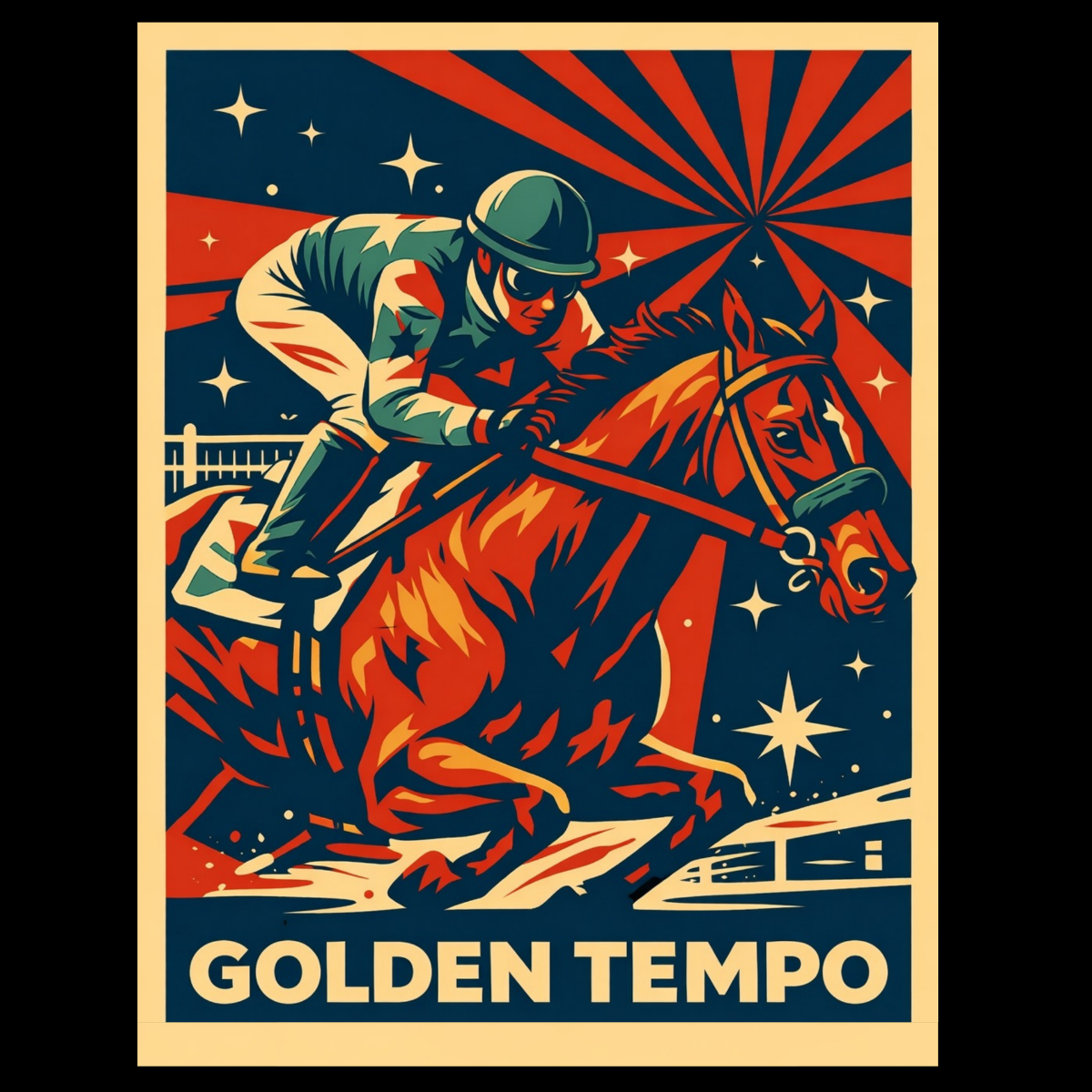 Golden Tempo Retro Hero Tee