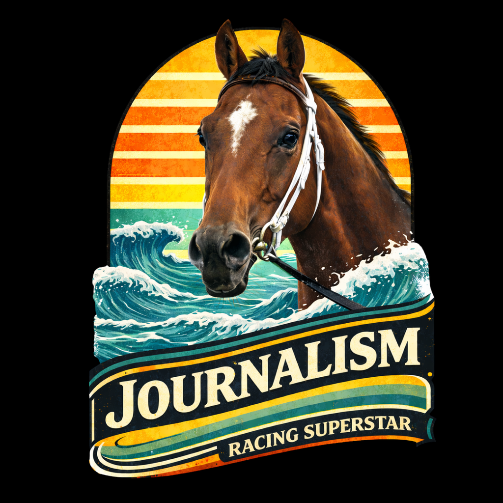 Journalism Racing Superstar Tee