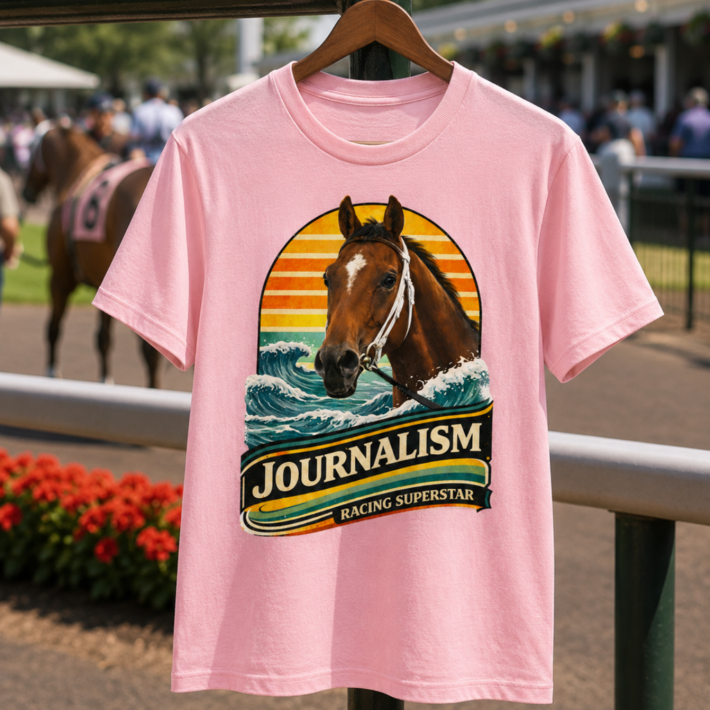 Journalism Racing Superstar Tee