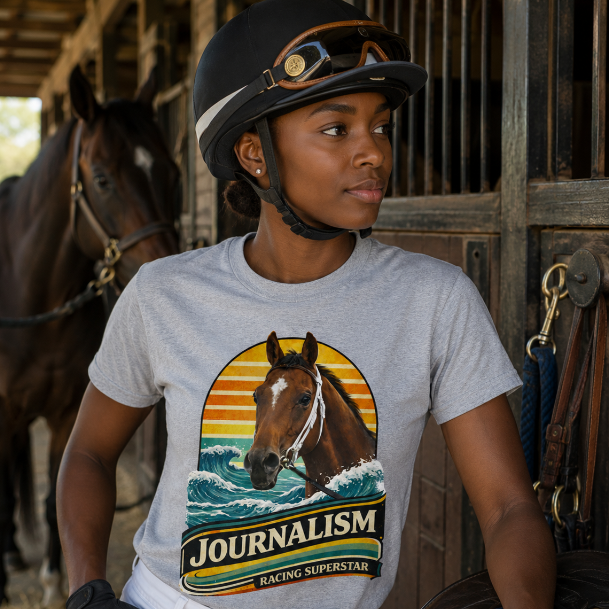 Journalism Racing Superstar Tee