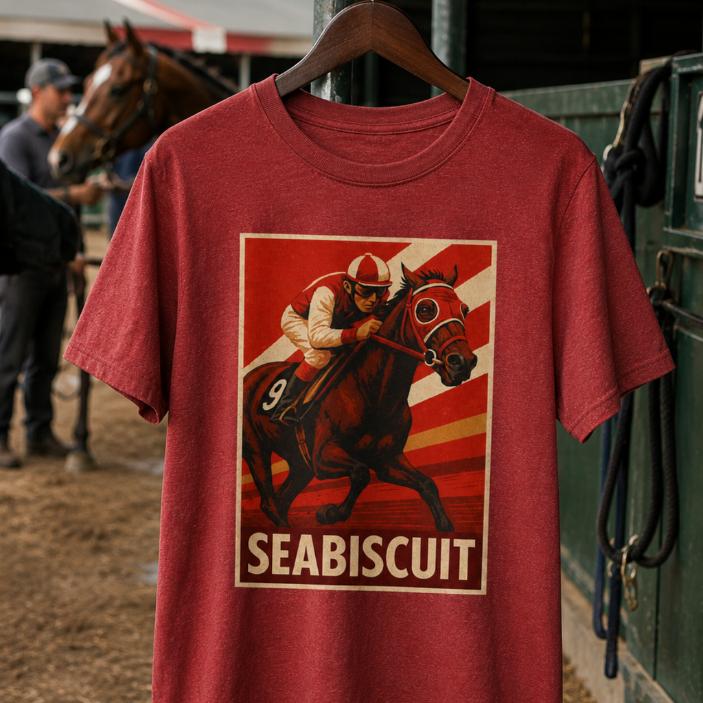 Seabiscuit Retro Pulp Tee