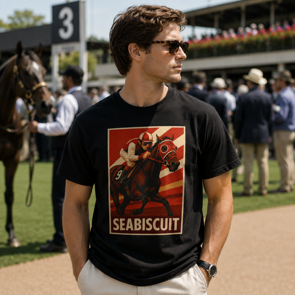 Seabiscuit Retro Pulp Tee