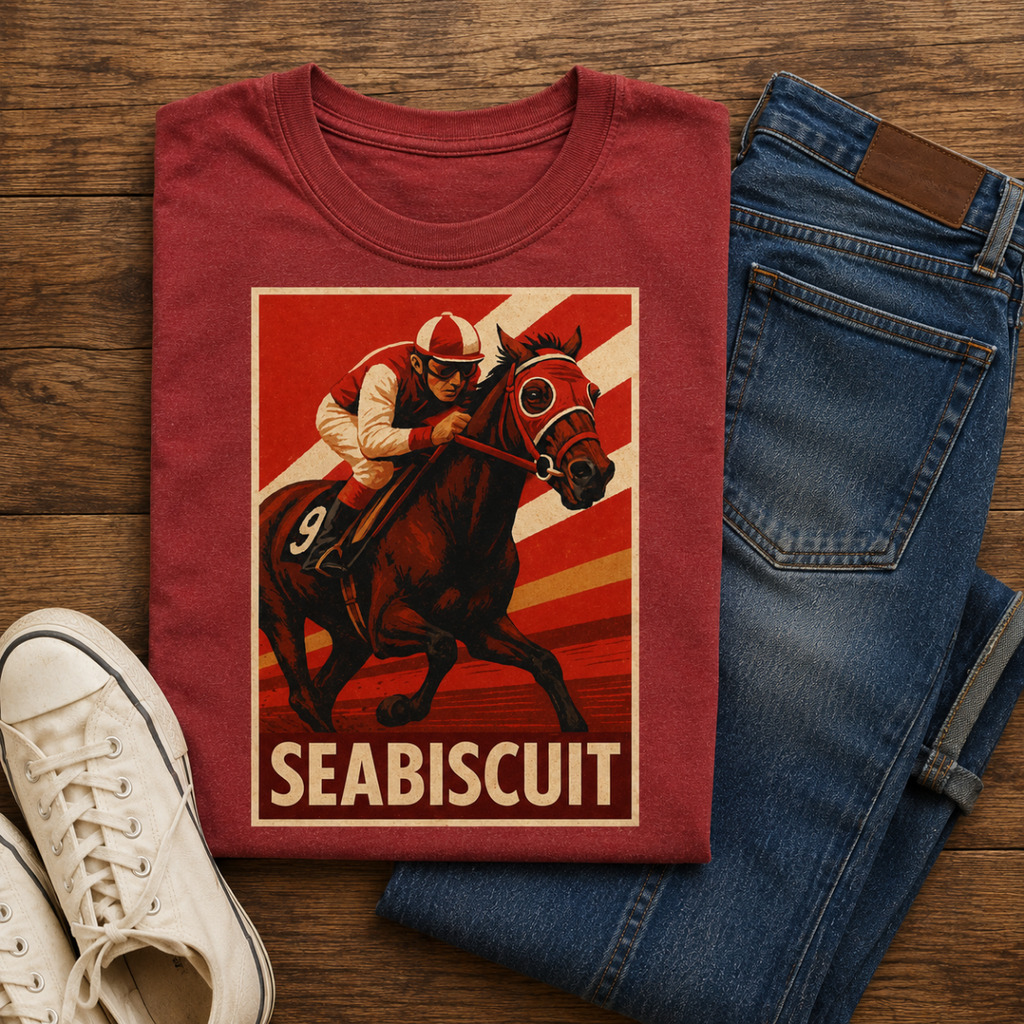 Seabiscuit Retro Pulp Tee