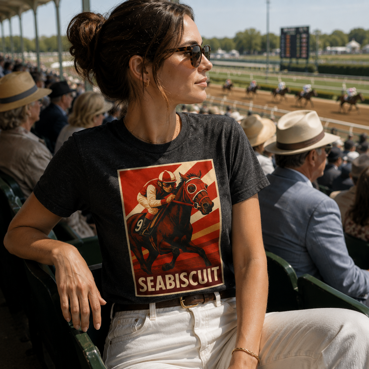 Seabiscuit Retro Pulp Tee