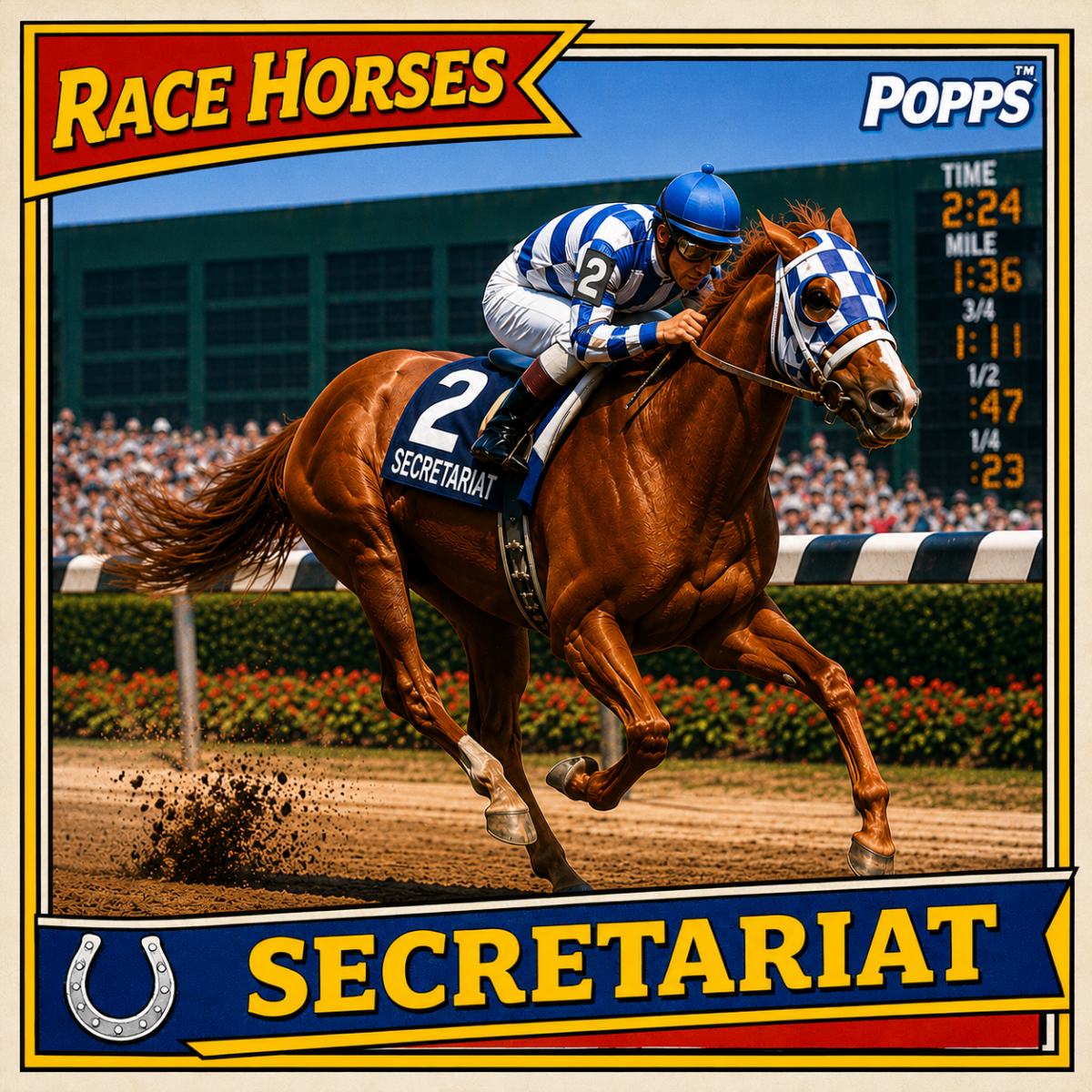 Secretariat Trading Card Tee