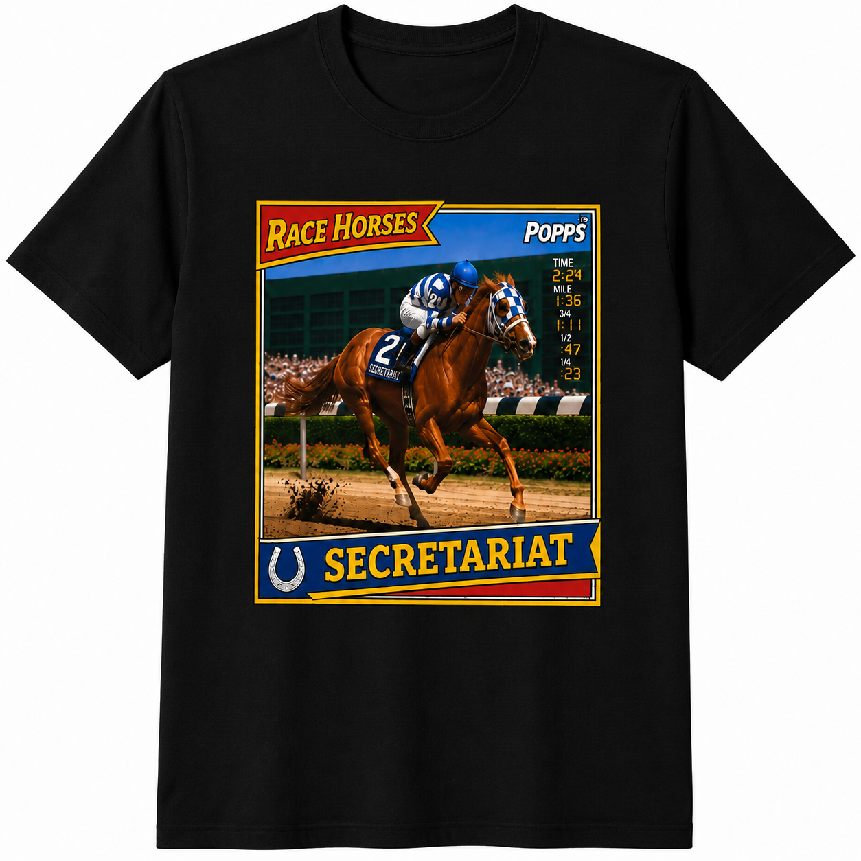 Secretariat Trading Card Tee