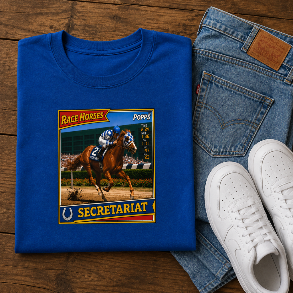Secretariat Trading Card Tee