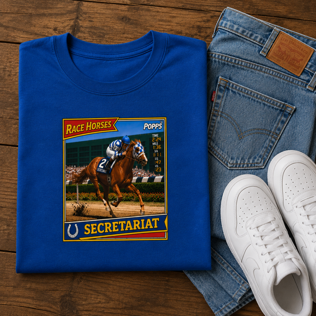 Secretariat Trading Card Tee