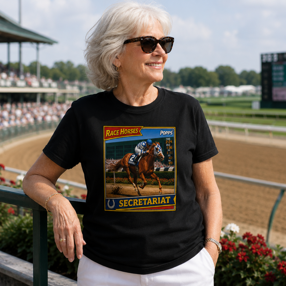 Secretariat Trading Card Tee