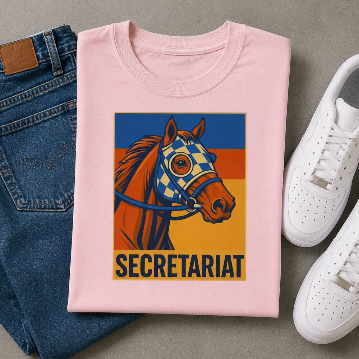 Secretariat Trackside Luxe Tee