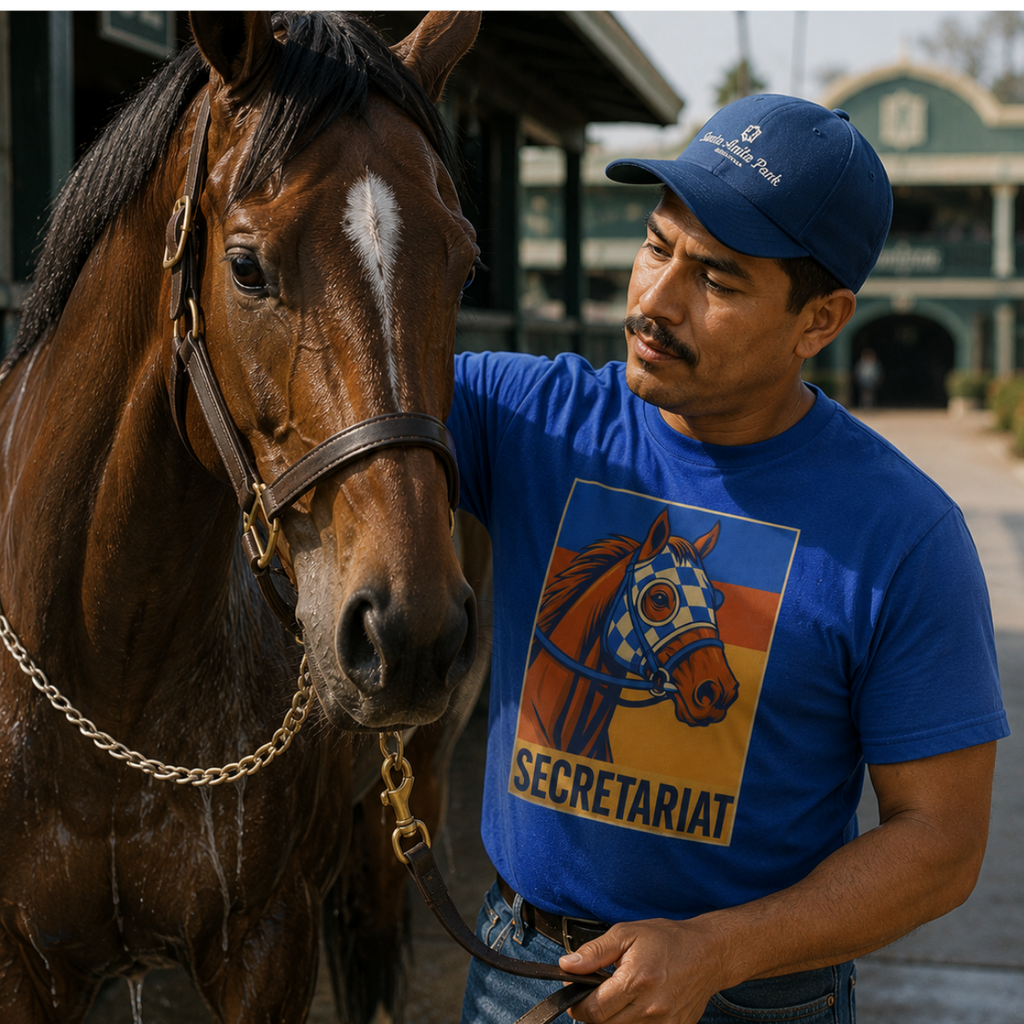 Secretariat Trackside Luxe Tee