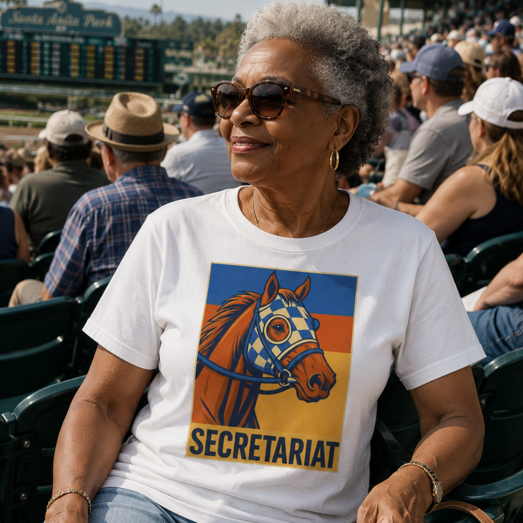 Secretariat Trackside Luxe Tee
