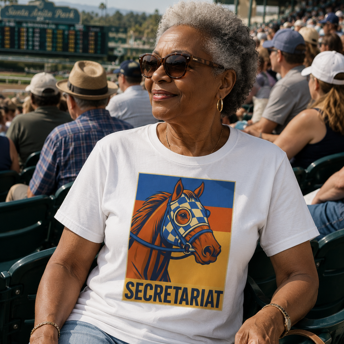 Secretariat Trackside Luxe Tee
