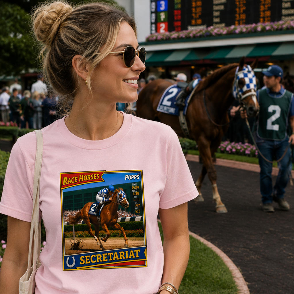 Secretariat Trading Card Tee