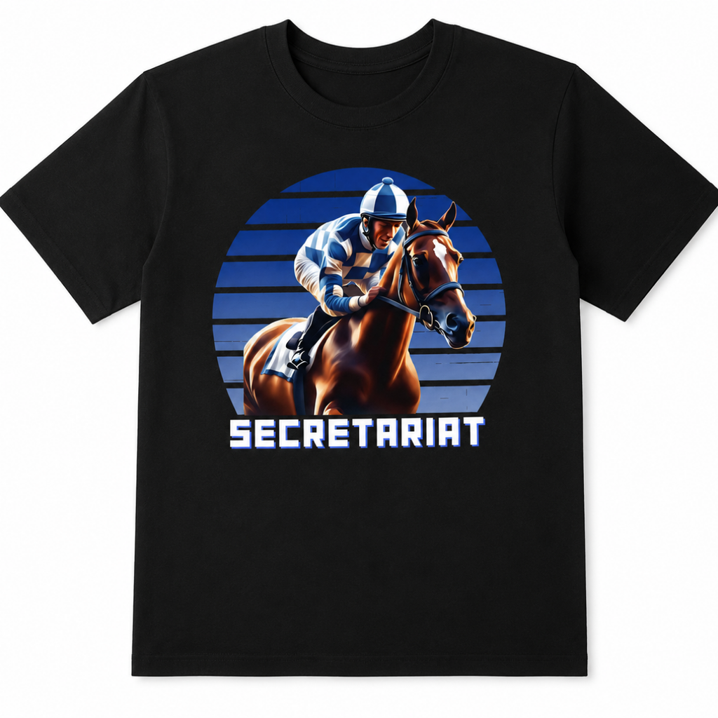 Secretariat Blue Sunset Tee