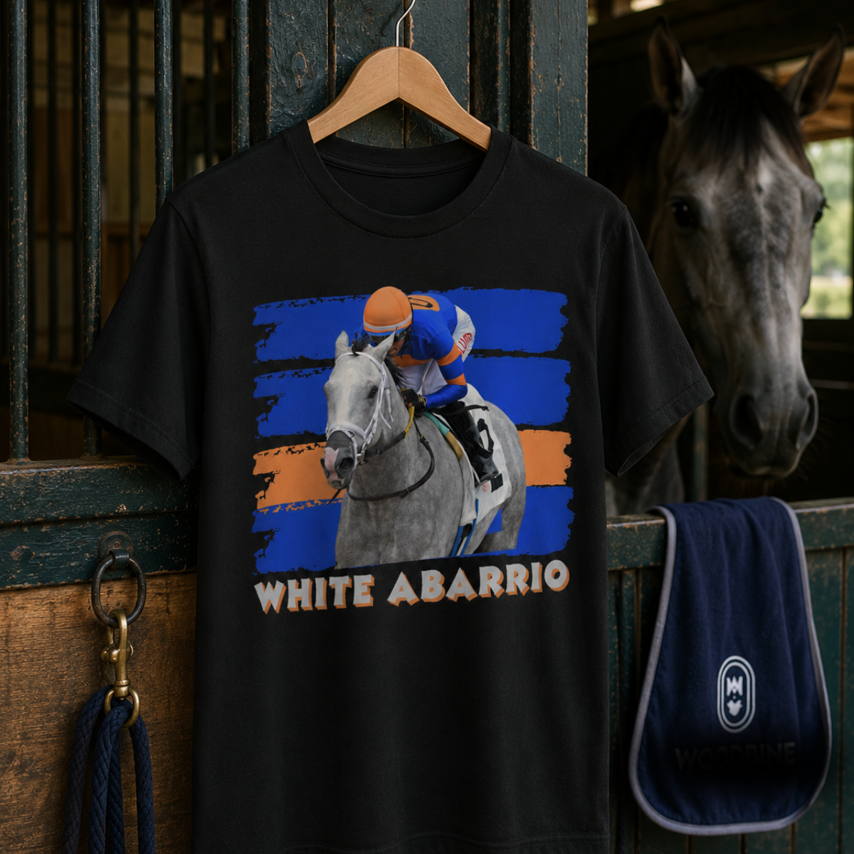 White Abarrio Original Champion Tee