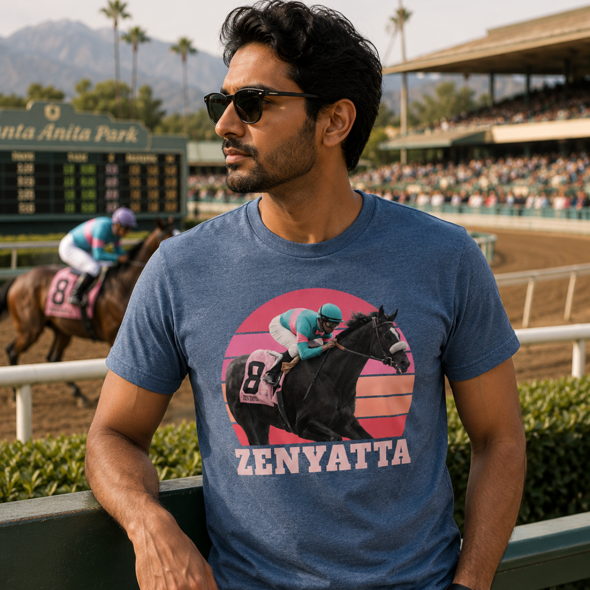 Zenyatta Pink Sunset Tee